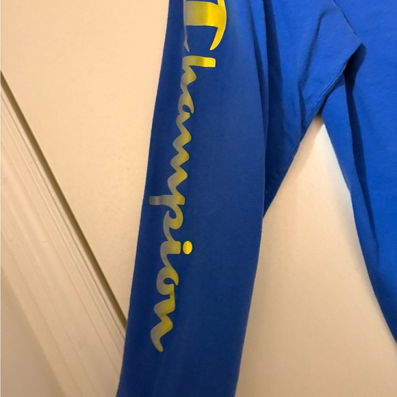 Champion Blue Athleticwear with Yellow Logo - Picture 3 of 4